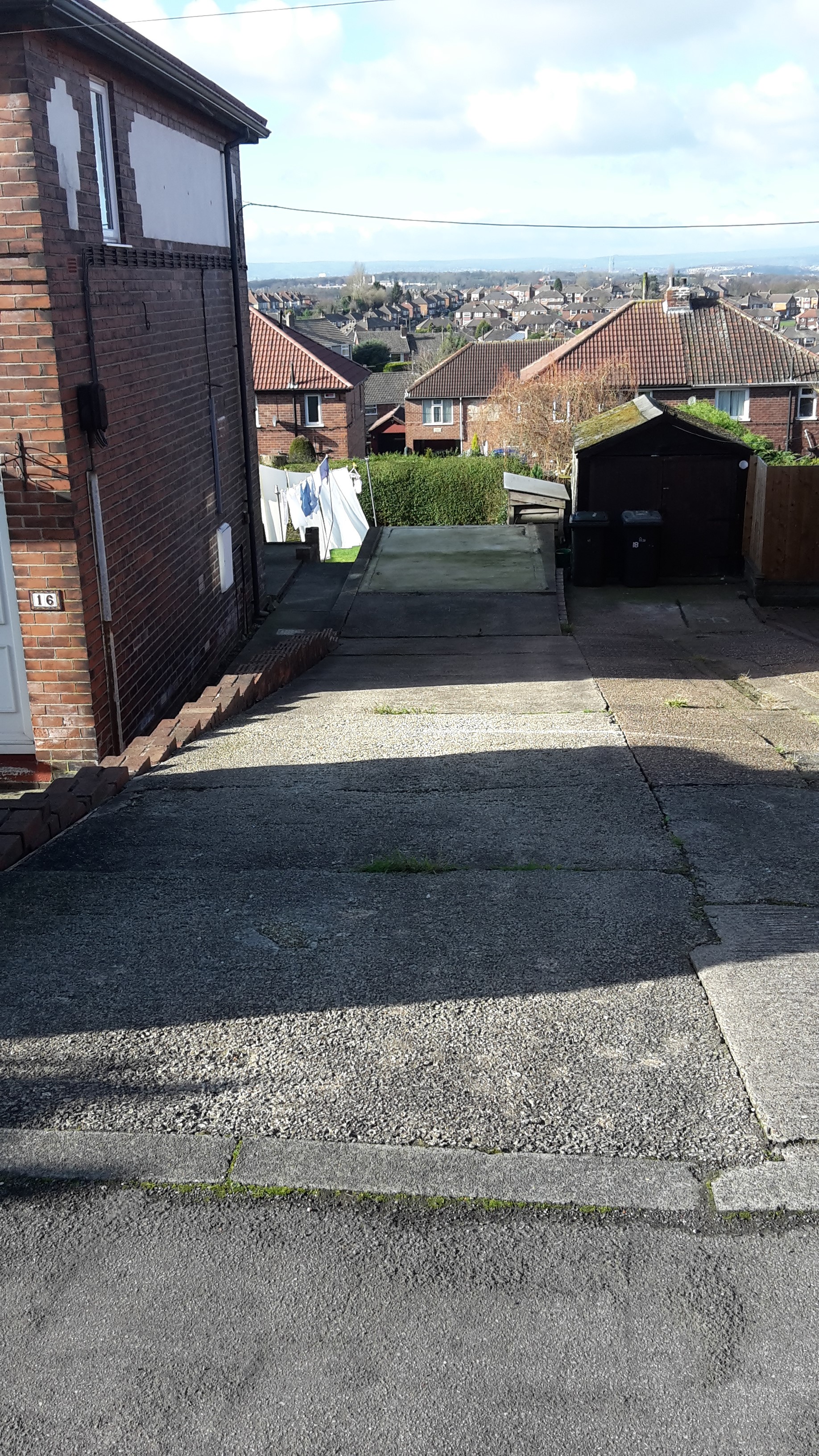 Toll Bar Road Rotherham Garage Construction & Patio Manterfield