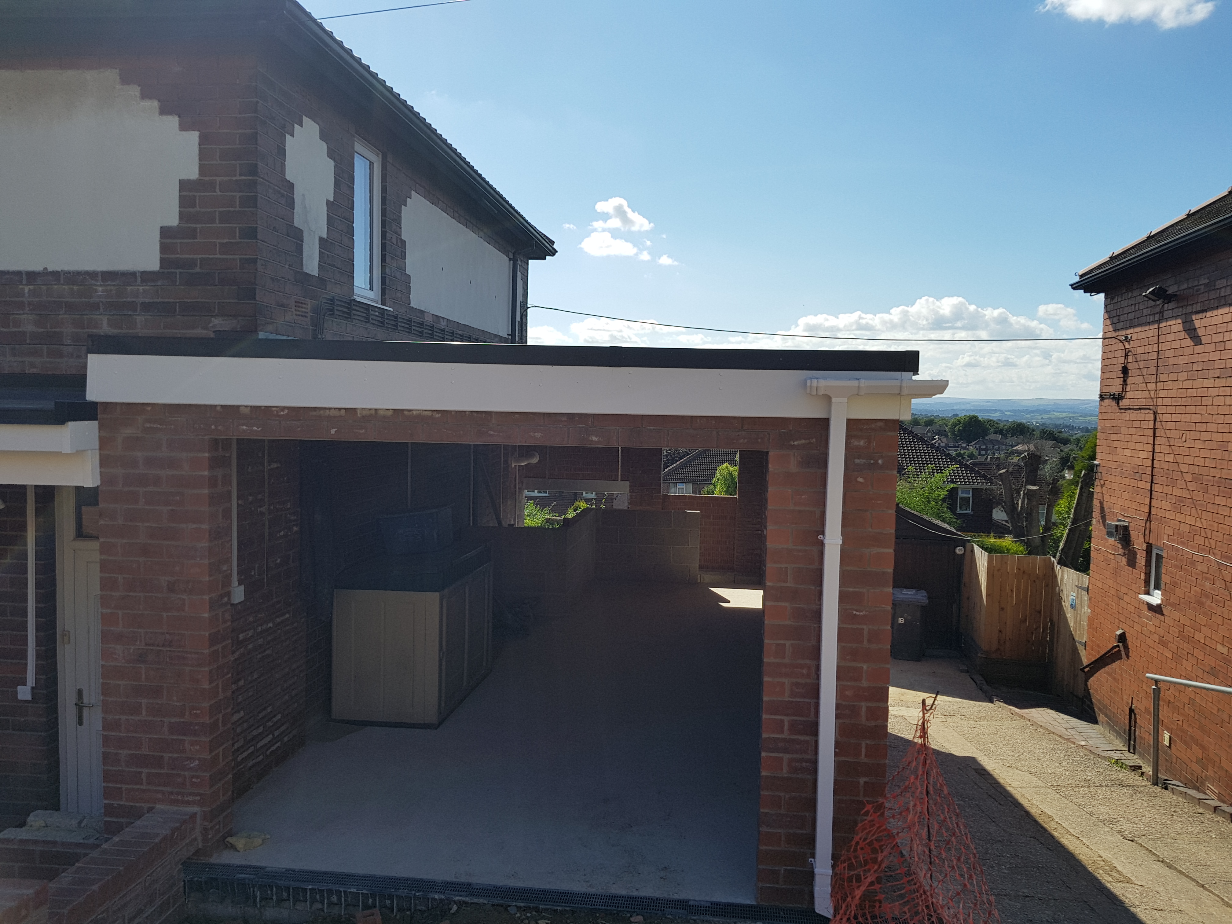 Toll Bar Road Rotherham Garage Construction & Patio Manterfield